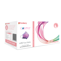Cranberry Cosmo Earloop Masks