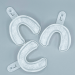 3M IMPRESSION TRAYS SMALL UPPER 10/BX