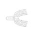 PRESIDENT CLEAR TRAYS #2 LARGE LOWER 12/BG