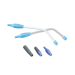 Safe-Flo White Saliva Ejector w/ Valve 100/bg