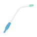 Safe-Flo Plus Saliva Ejector White/Green Mint 100pk