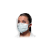 CROSSTEX ULTRA FOG FREE MASK & SHIELD LEVEL 3 BLUE 25/BX