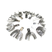 SS METAL PERFORATED IMPRESSION TRAY L1 (#20) LOWER X-LARGE