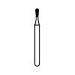 NTI Diamond Bur 830-010C 5/pk