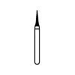 NTI Diamond Bur 392-016M 5/pk