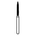 NTI Diamond Bur 863-012M 5/pk