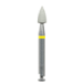 NTI DiaGloss Polishers White Flame Superfine RA 3/pk