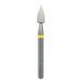 NTI DiaGloss Polishers White Flame Superfine FG 3/pk