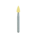 NTI CeraGlaze Polisher Yellow Flame FG 3/pk