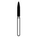 NTI Diamond Bur 863-016SC 5/pk