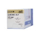 LOOK SUTURES CHROMIC GUT REVERSE CUTTING 3-0 C16 3/8 11MM 18" 12/BX
