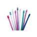 MEDICOM SALIVA EJECTORS CLEAR/BLUE TIP 100/PK