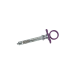 MILTEX GRIP RITE ASPIRATING SYRINGE BLUE