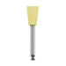 NTI CeraGlaze Polisher Yellow Inverted Cone RA 3/pk