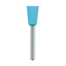 NTI CeraGlaze Polisher Blue Inverted Cone FG 3/pk