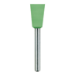 NTI CeraGlaze Polisher Green Inverted Cone FG 3/pk
