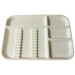 PLASDENT SET-UP TRAY DIVIDED WHITE