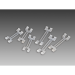 PLASDENT REPLACEMENT BANDS FOR XCP-DS FIT SHORT 6/PK