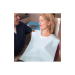 TIDI ORAL SURGERY BIB 29X42 BLUE 50/CS