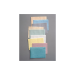 TIDI PATIENT BIB 3 PLY & POLY LAVENDER 500/CS