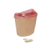 Handi Hopper Waste Receptacle Beige