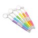 Crystal HD Mirrors Soft Grip #5 Assorted Neon Colors 12/pk
