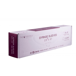 3D The Essentials Syringe Sleeve 2.5X10 Pre-Cut Tip 500/box