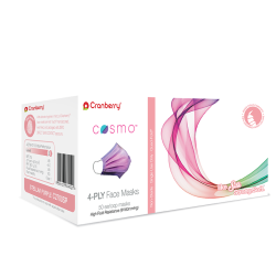 Cranberry Cosmo Earloop Masks