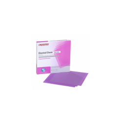 CROSSTEX LATEX FREE DENTAL DAM 6X6 15/BX