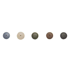 KEYSTONE SUPERIOR RUBBER KNIFE EDGE WHEELS 5/8" 100/BX