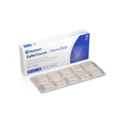 MEDICOM HEMOSTAT TOPICAL HEMOSTATIC DRESSING 20/BX