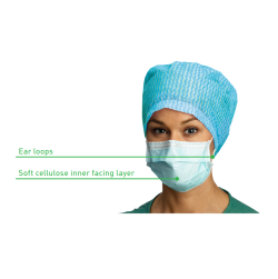 Barrier Surgical Earloop Face Masks 50/ box