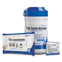 PDI SANI-HANDS INSTANT HAND SANITIZING WIPES 135/CAN