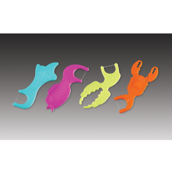 PLASDENT KIDS DENTAL FLOSSERS 4/PK 50PK/BX