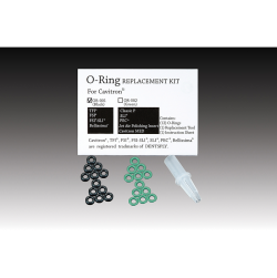 PLASDENT CAVITRON REPLACEMENT O-RINGS BLACK 12/PK