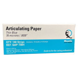 Thin Blue Articulating Paper 140/ pk