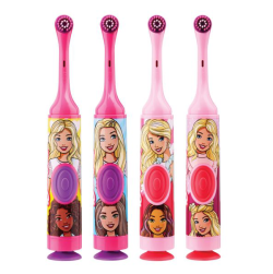 GUM Barbie Kids Power Toothbrushes Ages 4+ 12/pk