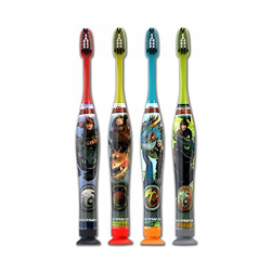 SUNSTAR DRAGONS MANUAL TOTHBRUSH 6/PK